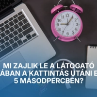 Mi zajlik le a látogató agyában a kattintás utáni első 5 másodpercben?